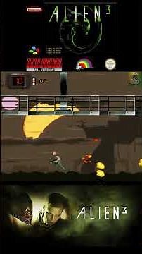 Alien 3 (Terror e Sobrevivência) - Snes