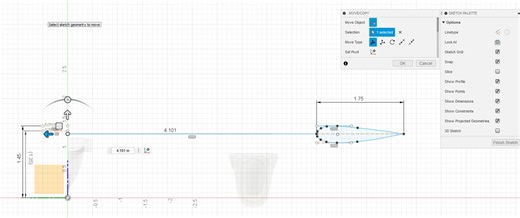 Sketch: Snap Line To Grid In Move