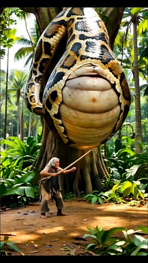 🚨 “Python Mystery: A VINTAGE CAR Inside?!” #reelsviral2025 #comedy #funny #viral #trendingpostchallenge | Richmund Jagape Felisan