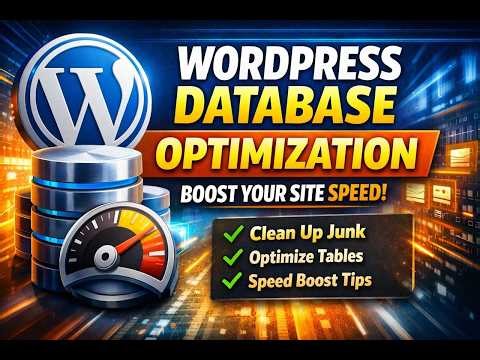 WordPress Database Optimization: Best Practices for Faster Sites (2026 Guide)