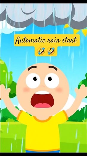 When Rain Starts Without Umbrella ☔🤣 | Relatable Funny Cartoon