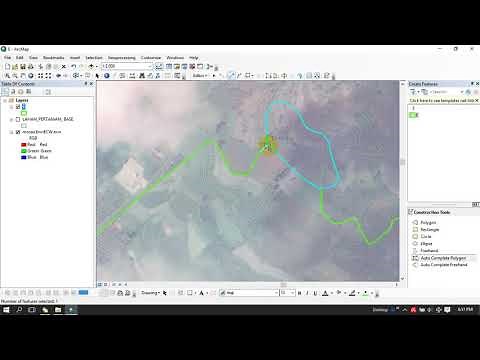 auto complete polygon in ArcGIS