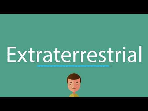 Extraterrestrial pronunciation