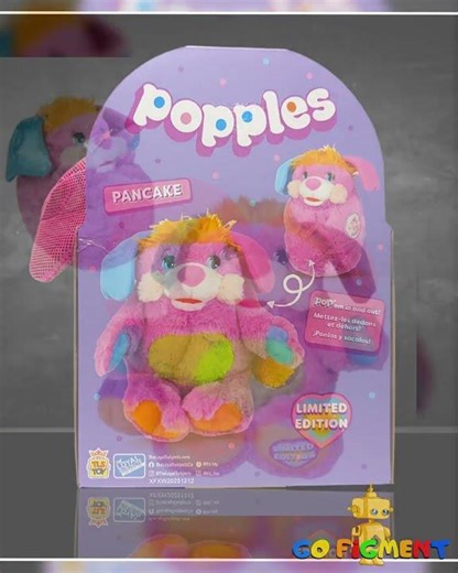 Popples Pancake Limited Edition Plush - 11-Inch Collectible