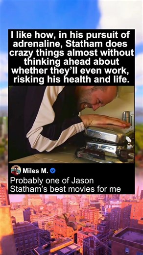 Crank (2006) - Statham gets his adrenaline on the kitchen