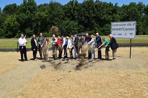 State, university leaders break ground on North America's largest autonomous vehicle testing center