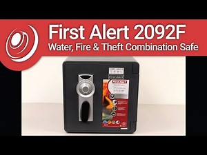 First Alert 2092F Water, Fire and Theft Combination Safe
