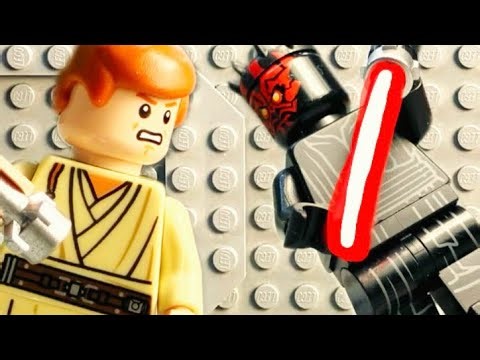 Obi Wan Vs Darth Maul (Stop Motion Recreation) @WarriorStudios1
