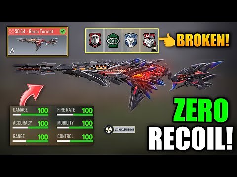 SO-14 "0 RECOIL" GUNSMITH BUILD | Best SO-14 Gunsmith Loadout | Season 11 COD Mobile