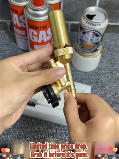 Efficient All-Metal Copper Tube Torch for Various Uses