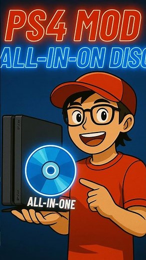 PS4 Modden mit nur 1 Blu-ray – All-in-One Disc! 💿🔥