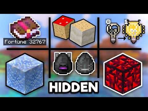 Minecraft Bedrock - SECRET BLOCKS & ITEMS in 26.40