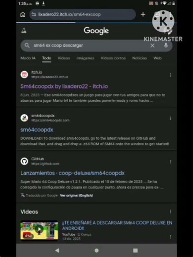 Tutorial de como descargar sm64 ex coop