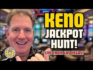 KENO JACKPOT HUNT! 💰 Chasing BIG Wins LIVE from Fabulous Las Vegas!