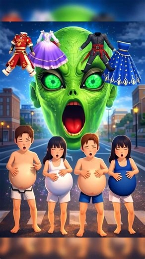 Mysterious Alien Surprise! 👽 Mio & Yuta Get Magical New Outfit 😍🔥 #sakuraschoolsimulator #short