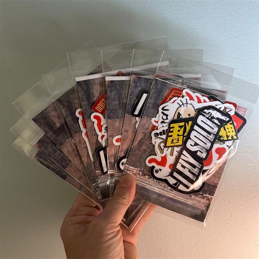 Star Wars Sticker Pack Alpha Mix (7 Stickers) - Etsy