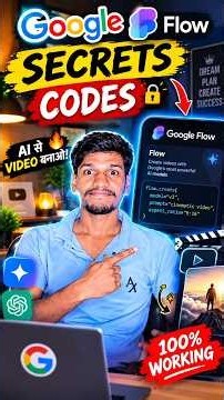 google flow secret codes for video generator free || google flow Secret Prompts #googleflow #ai
