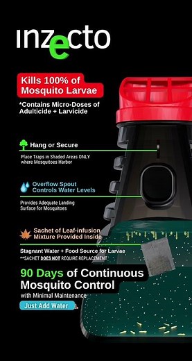 What’s Going on Inside the INZECTO Mosquito Trap?