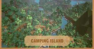 Fancy Camping Island | 3D Fantasy | Unity Asset Store