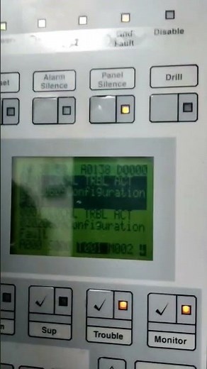 what is the configuration fault in EST 3 fire alarm system #youtubeshort #firemantech#shorts
