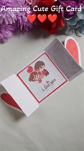 Amazing cute Gift card ideas ❤️❤️❤️#shorts #viral #artandcraft #diy #craft