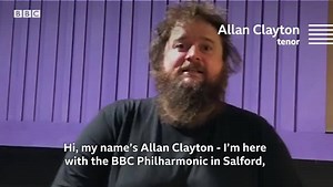 We caught up with tenor Allan Clayton at rehearsal last night who joins us in tonight’s live BBC Proms concert. Tune in 7.30pm 📻 Live on BBC Radio 3 📺 Live-streamed to BBC iPlayer | BBC Philharmonic