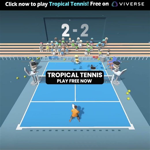 Tropical Tennis | Free Browser Tennis Game | Play on VIVERSE