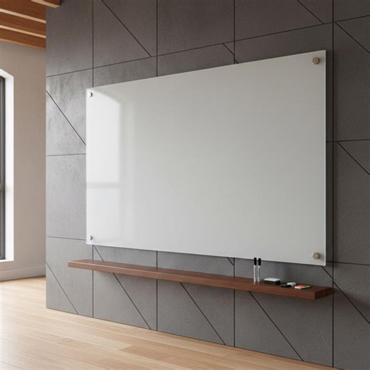 Dry Erase Board , Large Frosted Acrylic, Floating Style , Acrylic Wall Decor , - Etsy