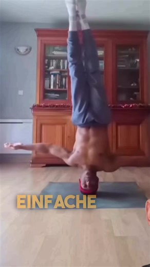 Einfache Handstand-Übung für Anfänger