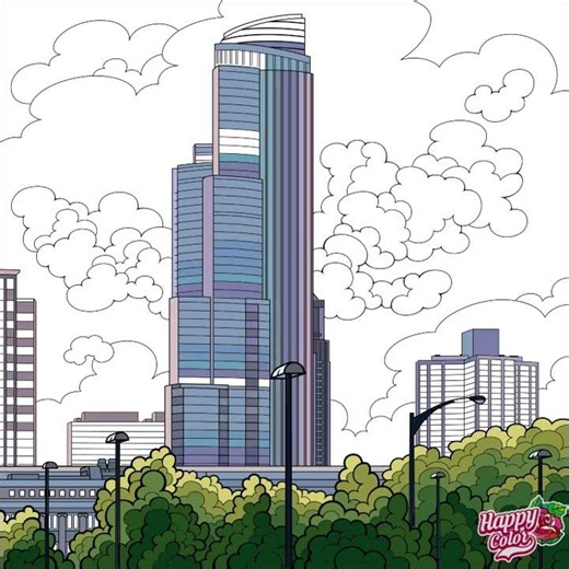 [Happy Color] One Museum Park, Chicago, USA 🇺🇸