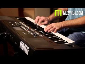 Korg Pa- 300 Piano sound and more Part 1