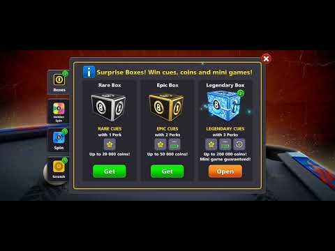 8ballpool | Opening Legendary Boxes