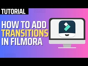 How To Add Transitions in Filmora 14 (Step By Step)
