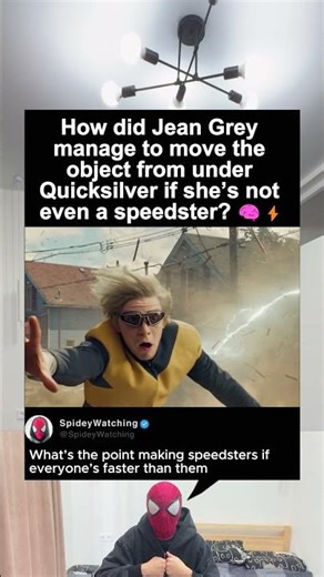 Quicksilver not even a speedster