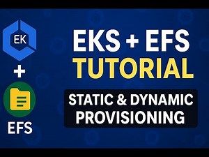 EKS Storage Made Easy! EFS CSI Driver Setup Step-by-Step Static & Dynamic Provisioning