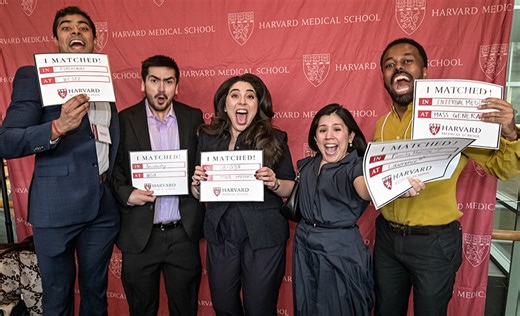 Match Day at Harvard Medical School Marks Milestone for Class of 2026