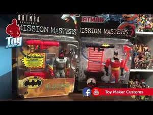 Unboxing Batman mission masters Hasbro