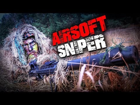 AIRSOFT SNIPER LOADOUT EQUIPMENT 2018 - Ghillie, Weapon DMR Bolt MK12 Camouflage | Fritz Meinecke
