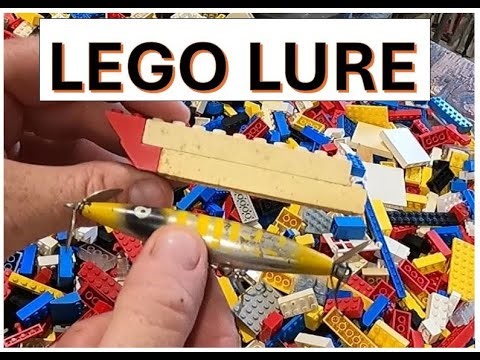 Making a Fishing Lure from LEGO, Will it work?