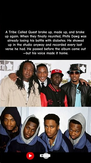 A Tribe Called Quest — Phife Dawg Recorded His Final Verses Before Passing #shorts #atribecalledques