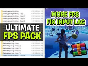 🔧ULTIMATE FPS BOOST PACK FOR MORE PERFORMANCE! 🔥 (FIX FPS DROPS & LAG)