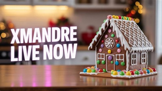 Merry Christmas 🎄 🎁 Live Streaming - Xmandre Dimple Family Friendly | Andrea Mereu