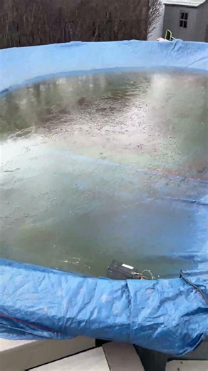 Water is Coming Off the Pool Cover