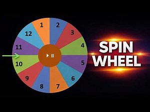 Spin Wheel Animation in PowerPoint | How to Make Spinning Wheel Game Tutorial | PowerPoint Animation