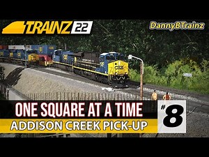 Trainz 22: One Square at a Time Build Challenge (Episode 8) | DannyBTrainz
