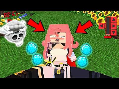 Jenny Tyan are TRAPPED by Diamonds in Minecraft... Her Reaction SHOCKED Me!
