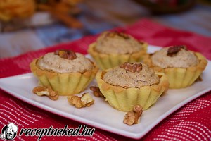 Diós kosárka recept Receptneked konyhájából - Receptneked.hu