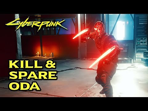 Cyberpunk 2077 - Kill or Spare Oda (Both Choices)