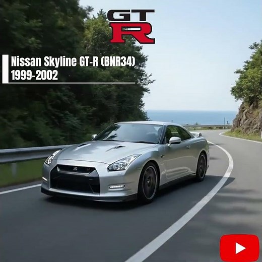 Nissan GT-R Evolution (1969–2025) #ai #nissan #nissangtr #artificialintelligence #evolution #fashion