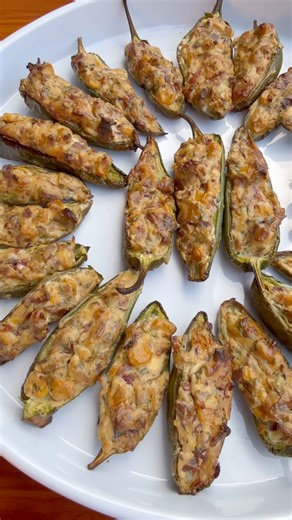 10K views · 79 reactions | We loved these Mexican Street Corn Jalapeño Poppers! You NEED to try them! They are good in the oven or on your smoker. | Grill This Smoke That | Facebook